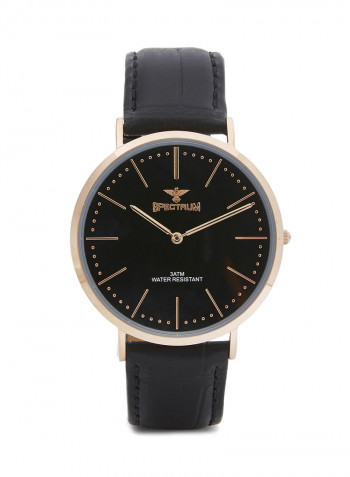 Women's Leather Analog Wrist Watch 82486L-2
