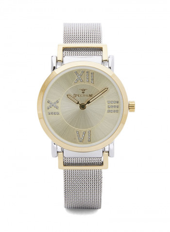 Women's Stainless Steel Analog Wrist Watch 25131L-4
