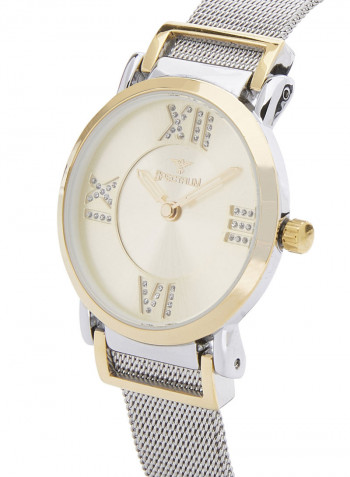 Women's Stainless Steel Analog Wrist Watch 25131L-4
