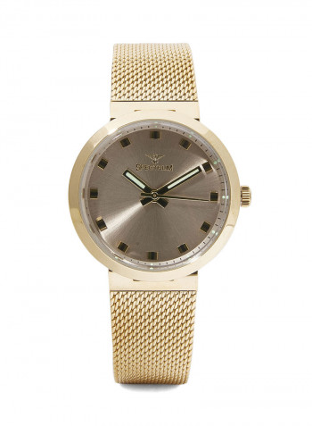 Women's Stainless Steel Analog Wrist Watch 25132L-3