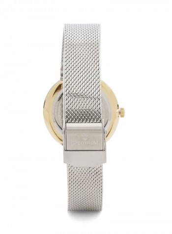 Women's Stainless Steel Analog Wrist Watch 25132L-4