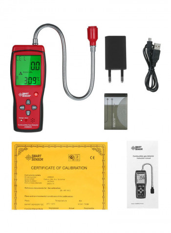 Digital Combustible Gas Detection Instrument Multicolor 25.5cm