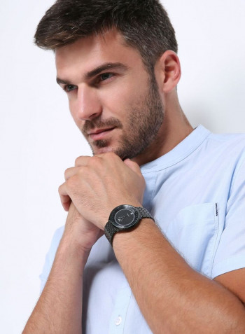 Men's Stainless Steel Analog Watch 93299M