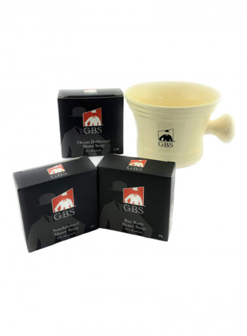 Pack Of 3 Shaving Set 2.8X0.98X2.9