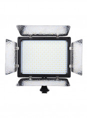 LED Video Light Panel Head 17x13x4cm White/Silver/Black