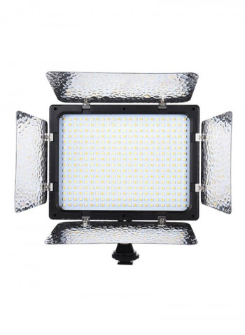 LED Video Light Panel Head 17x13x4cm White/Silver/Black