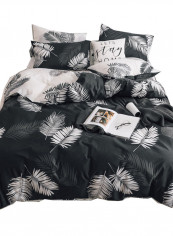 4-Pieces King Size Comfortable Printed Bedding Set Cotton Multicolour 180x220cm