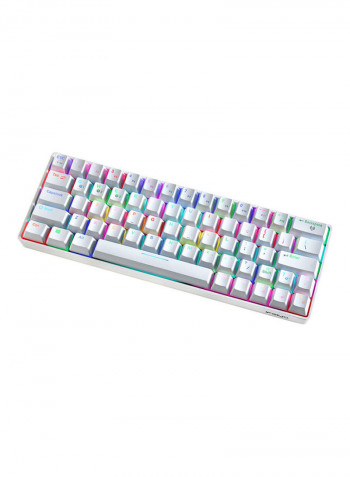 Compact Mechanical Multi-Device Keyboard White