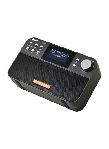 Portable DAB Radio With LCD Screen DV2018 Black