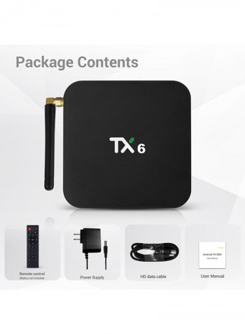 Smart TV Box TX6 Black