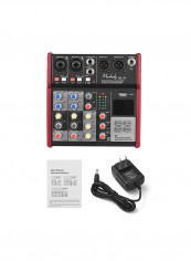 Compact Size 4-Channel Mixing Console