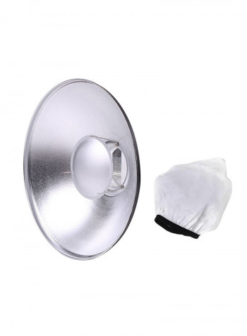 Photography Flash Diffuser 41centimeter Silver/White