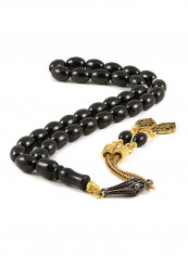 Jet Stone (Black Amber) Prayer Beads