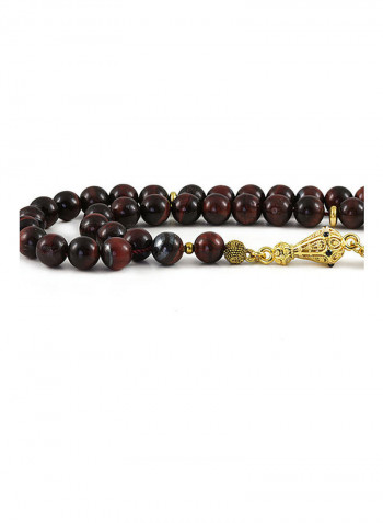 Red Tiger's Eye Prayer Beads