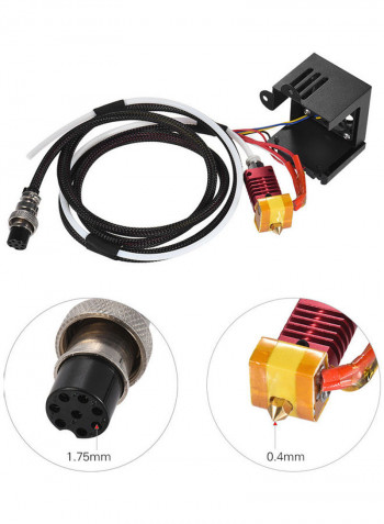 Printer Extruder Kit Black