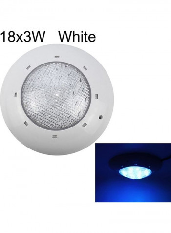 18x3W Swimming Pool Underwater Light White