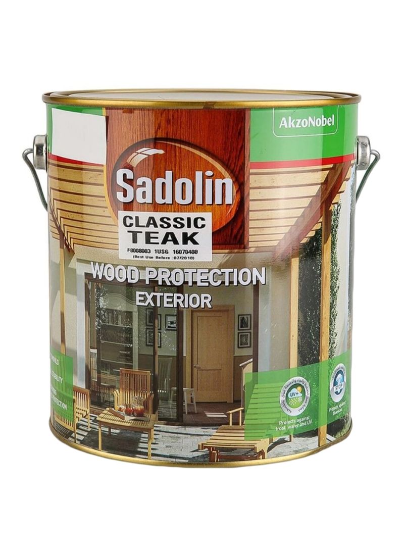 Exterior Wood Protection Classic Teak 3800ml
