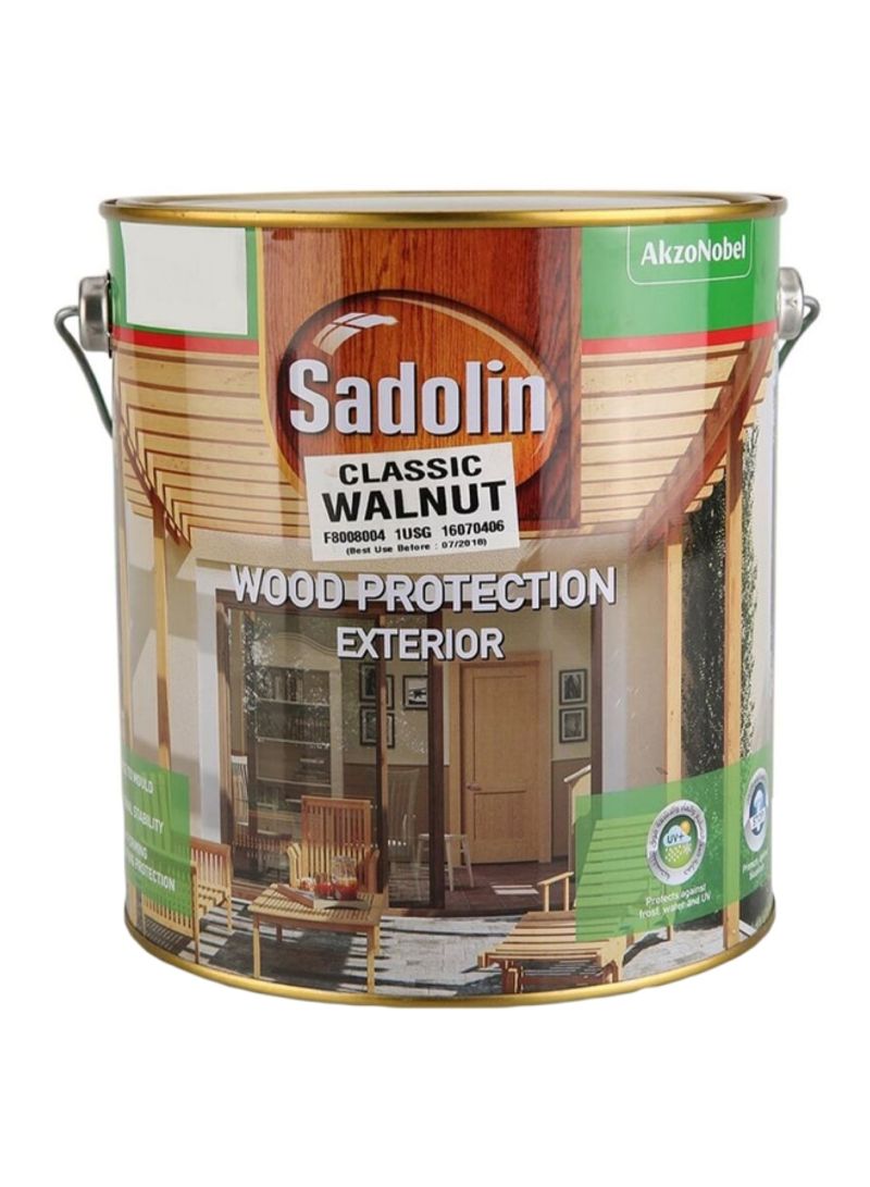 Exterior Wood Protection Stain Brown 3800ml