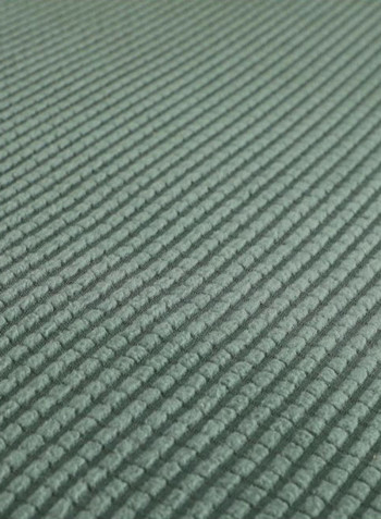 Solid Pattern Full Covered Sofa Slipcover Green 235 x 300centimeter