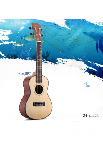 4 Strings Acoustic Wooden Soprano