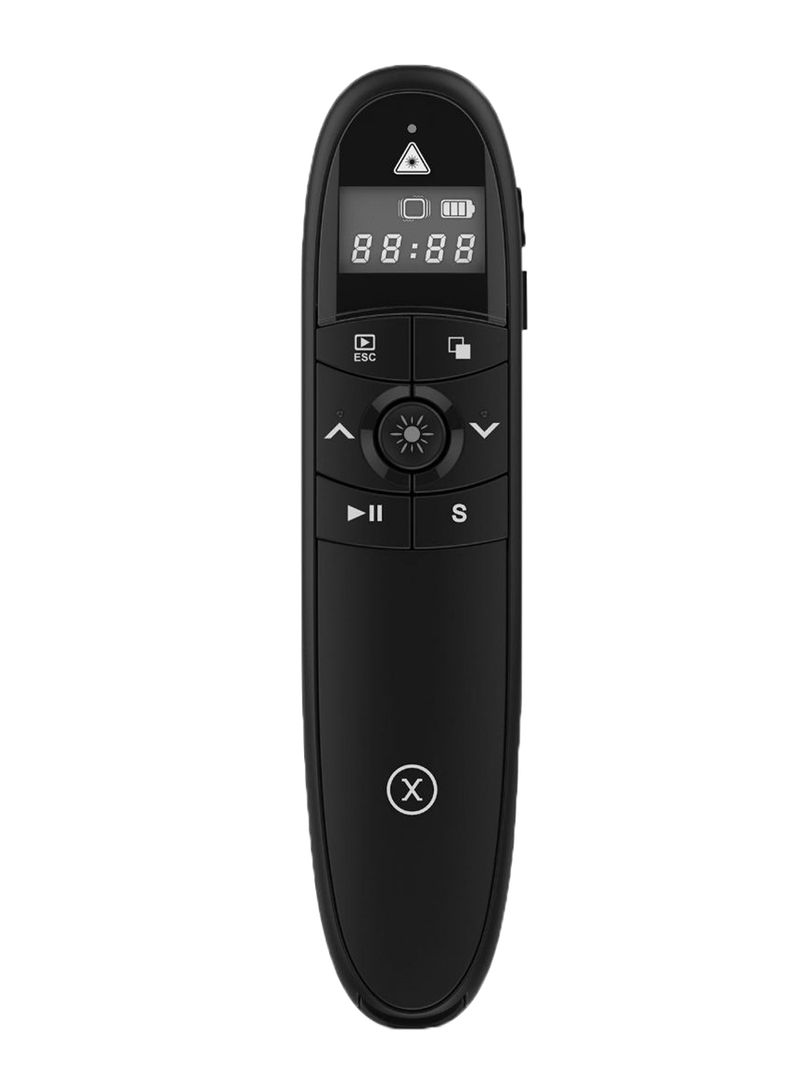 Professional Wireless Presenter Remote Black