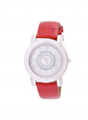 Women's 22K Gold Plated With Crystal Analog Watch P-21702