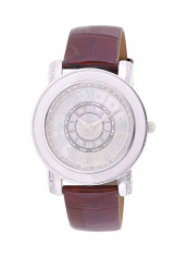 Women's 22K Gold Plated With Crystal Analog Watch P-21702