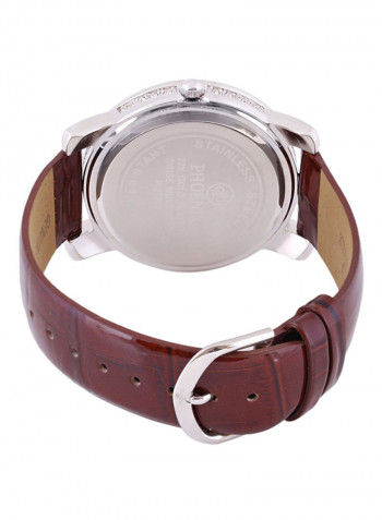 Women's 22K Gold Plated With Crystal Analog Watch P-21702