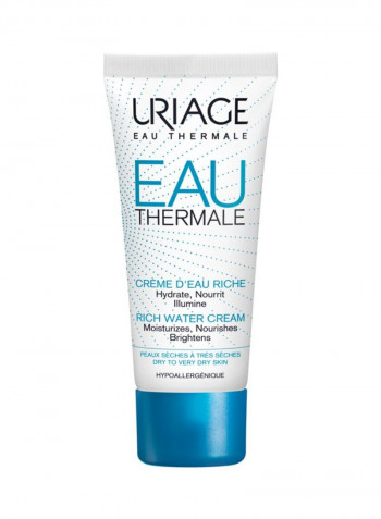 EAU Thermal Rich Water Cream 40ml
