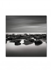 Tide Artwork Canvas Wall Art Black/White 18 x 18inch