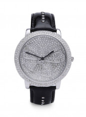 Women's 18K Gold Plated With Crystal Analog Watch P4133