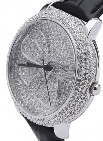 Women's 18K Gold Plated With Crystal Analog Watch P4133