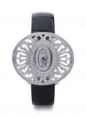Women's 22K Gold Plated With Crystal Analog Watch P-21695