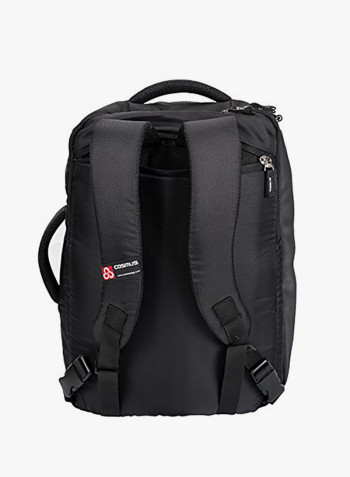 Cosmus Agility  Convertible Backpack Messenger Bag Shoulder Bag Laptop Case Handbag Business Briefcase Multi-Functional Travel Bag Fits 15.6 Inch Laptop Black