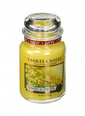 Yankee Candle Large Jar Candle, Flowers In The Sun