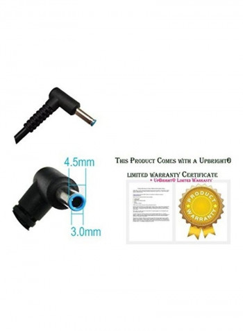 19.5V AC/DC Power Supply Adapter BLACK