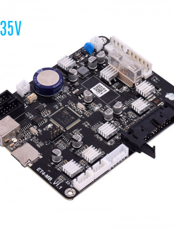 32 Bit ET4 Upgraded Motherboard Control For 3D Printer 15.00*1.50*14.50cm Black