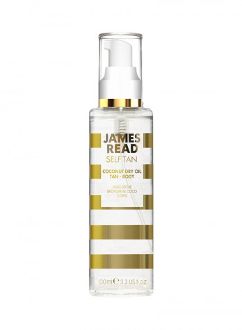 Coconut Dry Body Tan Oil 100ml