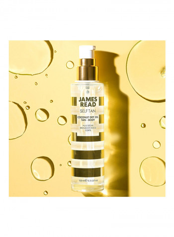 Coconut Dry Body Tan Oil 100ml