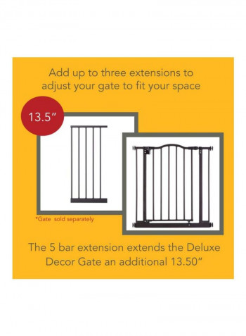 5-Bar Bronze Extension Gate