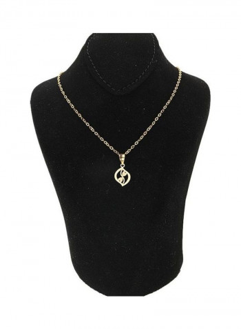 Chain Necklace With Pendant