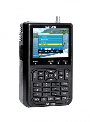 Digital Satellite Signal Finder Meter Multicolour 0.78kg