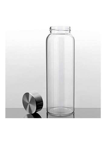 BPA Free Glass Water Bottle Clear