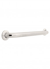 Concealed Mounting Grab Bar Silver 24inch