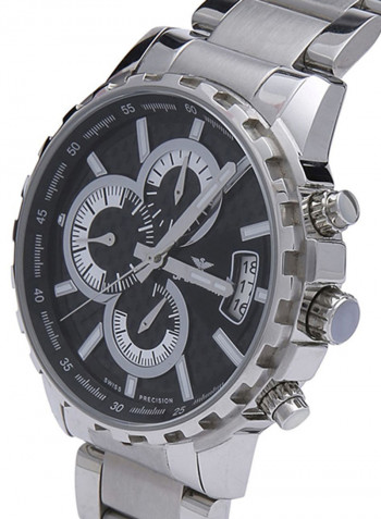 Men's Stainless Steel Analog Watch S12428M