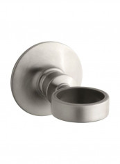 Soap Dish Holder Silver 2.75x2.75x3.375inch