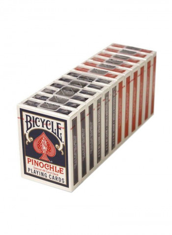 12-Piece Standard Playing Card Decks GUSP-010*12