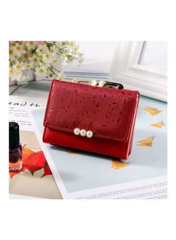 Bifold Wallet Red