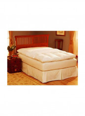 Feather Bed Protector White Full