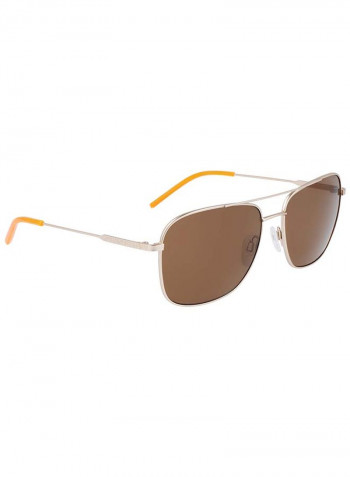 Full Rimmed Square Frame Sunglasses - Lens Size: 58 mm